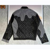 ルイヴィトン コピー デニム ジャケット Nigo X LOUIS VUITTON コラボ モノグラム コントラストカラー カットソー