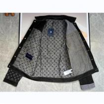 ルイヴィトン コピー デニム ジャケット Nigo X LOUIS VUITTON コラボ モノグラム コントラストカラー カットソー