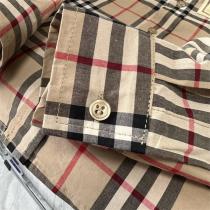 定番チェック柄 BURBERRY スーパーコピー シャツ ロゴ プリント 貼り付け バーバリー 男女兼用