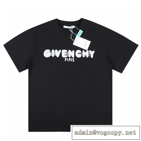 ☆2026ss流行り新作 ジバンシー コピー Tシャツ ロゴ プリント 100%コットン オーバーサイズ ユニセックス