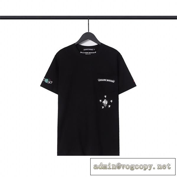 清涼感のある爽やかな CHROME HEARTS コピー Tシャツ クロムハーツ MattyBoyコラボ クロムハーツ