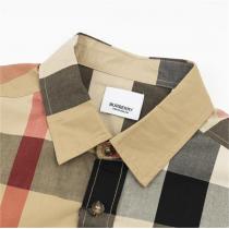 2026FWコレクション★バーバリー スーパーコピー シャツ チェック柄 綿 男女兼用 BURBERRY