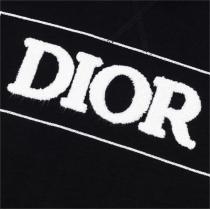 2026春夏トレンド最新作★ディオール コピー Ｔシャツ タオルロゴ 刺繍 ユニセックス DIOR 綿  