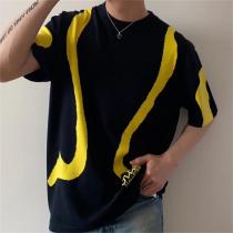 2026FWトレンド新作 LOUIS VUITTON コピー Tシャツ コントラストカラー 100%コットン ルイヴィトン