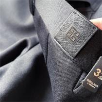 素敵秋冬定番新品 ジバンシー スーパーコピー スラックス 純綿生地 ロゴ 金属 貼り付け カジュアル GIVENCHY 