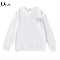秋先コレクション DIOR スーパーコピー トレーナー トランプカード 刺繡 ロゴ プリント ディオール