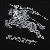 23FW最新品 BURBERRY スーパーコピー パーカー 刺繡 ロゴ 軍馬 knight 100%コットン生地 ヨーロッパサイズ