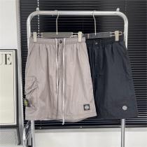 ストーンアイランド 偽物 ハーフパンツ ナイロン 通気性 速乾性 調節可能ストロー 取り外し可能バッジ STONE ISLAND