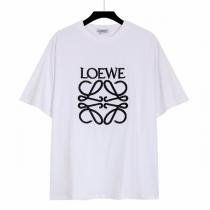 個性的新品 LOEWE スーパー コピー Tシャツ 半袖 コントラストカラー 立体 刺繡 ゆったりサイズ ロエベ