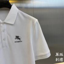 ビジネスシーン★BURBERRY スーパーコピー ポロシャツ カジュアル ロゴ 刺繡 マルセル化綿 バーバリー