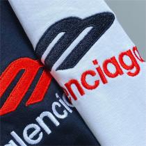  2026年秋コレクション☆バレンシアガ 偽物 長袖Tシャツ ロゴ刺繡 2色 純綿生地 BALENCIAGA ユニセックス