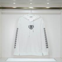 防寒着秋冬用 BALENCIAGA スーパーコピー パーカー BBロゴ プリント 2色 コットン バレンシアガ