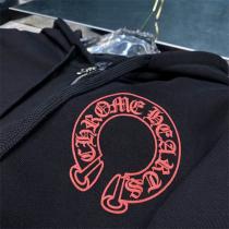 ストリート感が溢れる♡ クロムハーツ コピー ジャケット 定番ロゴプリント 赤 CHROME HEARTS