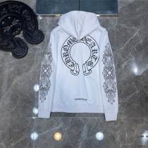 秋らしいプリント CHROME HEARTS コピー ジャケット ジッパー サンスクリット ロゴ 万能コーデ クロムハーツ