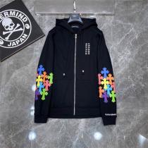 スマートな着こなし CHROME HEARTS スーパーコピー クロス ロゴ カラフル 貼り付け クロムハーツ 