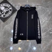 2026年大好評の一品 クロムハーツ コピー ジャケット 黒と灰 CHROME HEARTS サンスクリット 男女兼用
