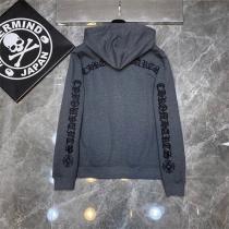 2026年大好評の一品 クロムハーツ コピー ジャケット 黒と灰 CHROME HEARTS サンスクリット 男女兼用
