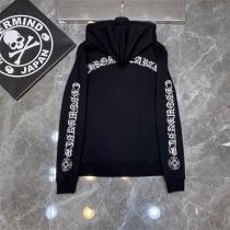 2026年大好評の一品 クロムハーツ コピー ジャケット 黒と灰 CHROME HEARTS サンスクリット 男女兼用
