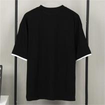 3色展開★LOEWE スーパーコピー Tシャツ コントラストカラー 刺繡 金属ghibliロゴ ユニセックス   