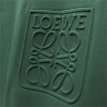 23年新作一覧 LOEWE スーパーコピー Tシャツ 立体 エンボス加工 ロゴ Anagram コットン生地 ロエベ  