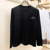 今季の秋冬ファッション モンクレール スーパーコピー 長袖Tシャツ ロゴ プリント MONCLER