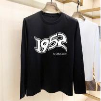 秋冬おすすめ新作 MONCLER スーパーコピー 長袖 Tシャツ 1952ロゴ プリント モンクレール 男女兼用