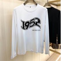 秋冬おすすめ新作 MONCLER スーパーコピー 長袖 Tシャツ 1952ロゴ プリント モンクレール 男女兼用