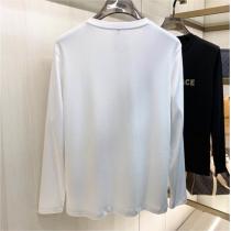 目を惹く新作登場★★ MONCLER スーパーコピー 長袖Tシャツ ロゴ プリント 綿 モンクレール
