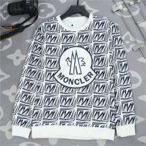 耐久性に優れた作り MONCLER コピー パーカー モノグラム ロゴプリント コントラストカラー
