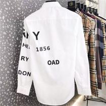 2026年超人気の高品質 バーバリー 偽物 シャツ プリント ロゴ BURBERRY ユニセックス