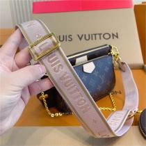 【M44840】一目惚れした LOUIS VUITTON コピー バッグ 3件セット Multiシリーズ ジャカード ショルダー ルイヴィトン