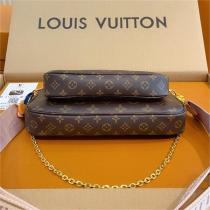 【M44840】一目惚れした LOUIS VUITTON コピー バッグ 3件セット Multiシリーズ ジャカード ショルダー ルイヴィトン