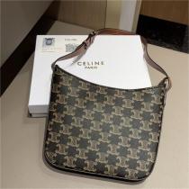 王道のバッグおすすめ CELINE コピー トートバッグ CROQUE ミディアム TRIOMPHEモノグラム セリーヌ