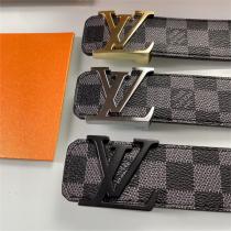 良好な材質 ルイヴィトン スーパーコピー ベルト ダミエ 3色 LOUIS VUITTON カーフレザー