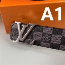 良好な材質 ルイヴィトン スーパーコピー ベルト ダミエ 3色 LOUIS VUITTON カーフレザー
