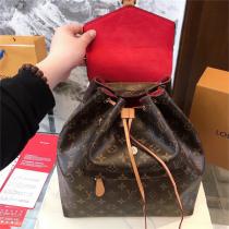 【M45501】ルイヴィトン コピー リュック Montsouris PM モノグラム 牛革 キャンバス LOUIS VUITTON