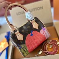 【M46469】ルイヴィトン コピー ハンドバッグ speedy Bandoulière 20 LOUIS VUITTONｘ草間彌生