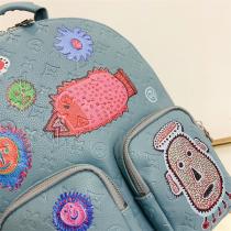 【M21714】ルイヴィトン スーパーコピー リュック LOUIS VUITTON x YK MULTIPOCKET 草間彌生 コラボ