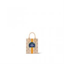【M23615】LOUIS VUITTON コピー ハンドバッグ サックプラ モノグラム 白と黄 ルイヴィトン