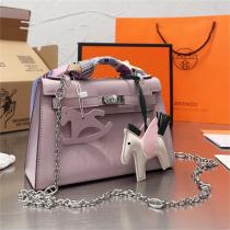 HERMES コピー ハンドバッグ mini KELLYPOCHETTE シリーズ エルメス swift レザー エルメス