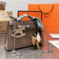 HERMES コピー ハンドバッグ mini KELLYPOCHETTE シリーズ エルメス swift レザー エルメス