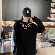 2026年秋冬ファッション PRADA コピー トレーナー ロゴ プラダ コットン生地 ユニセックス