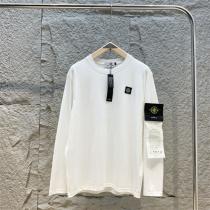 2026年秋冬コレクション ストーンアイランド 偽物 長袖Tシャツ 純綿生地 オーバーサイズ STONE ISLAND