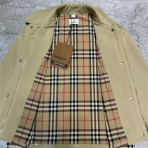 オシャレな秋冬コーデ バーバリー スーパーコピー コットンジャケット チェックパネル BURBERRY 