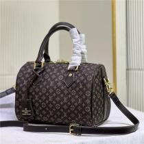 【M59224】ルイヴィトン スーパーコピー ハンドバッグ デニム モノグラム Speedy Bandoulière 25 LOUIS VUITTON
