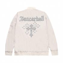 2026年トレンドお勧め クロムハーツ スーパーコピー ジャケット 刺繡ロゴ クロス レザー メンズ CHROME HEARTS
