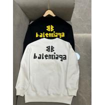 魅力的コーデスタイル BALENCIAGA 偽物 トレーナー TAPE TYPE コットン生地 ロゴ バレンシアガ