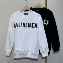 魅力的コーデスタイル BALENCIAGA 偽物 トレーナー TAPE TYPE コットン生地 ロゴ バレンシアガ