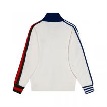 おすすめ秋冬人気作 GUCC1 スーパーコピー ジャケット GUCC1 X Adidas ストライプ柄 コントラストカラー 