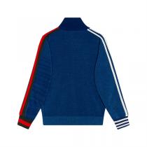 おすすめ秋冬人気作 GUCC1 スーパーコピー ジャケット GUCC1 X Adidas ストライプ柄 コントラストカラー 